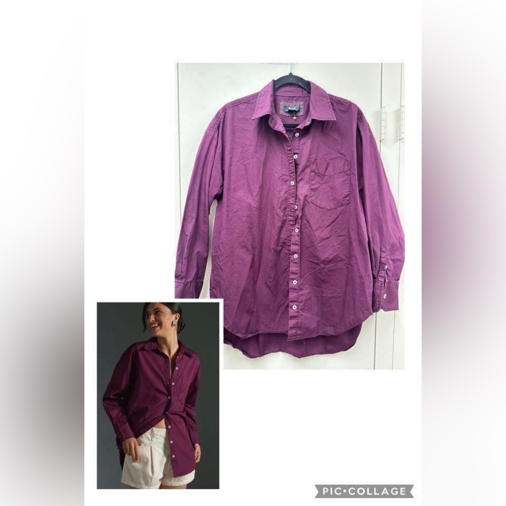 Anthropologie Maeve | The Bennett Buttondown Shirt | Size: Small